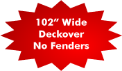 102 Inch Wide Deckover Trailer