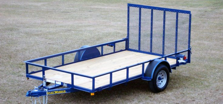 Single Axle Utility Trailer