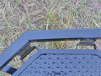 Steel Floor Car Hauler Trailer