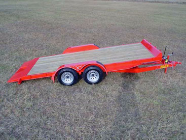 Tilt Bed Car Hauler Trailer