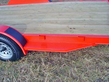 Tilt Bed Car Hauler Trailer
