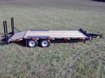 Deckover Flat Bed Trailer