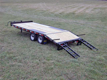 Deckover Flat Bed Trailer