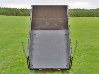 Single Axle Utility Trailer w/Flatbed, Johnson Trailer, Colfax Wisconsin