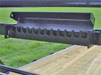 Steel Floor Car Hauler Trailer