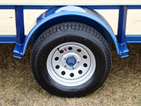Single Axle Utility Side Rails