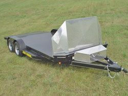 Car Hauler Steel Floor