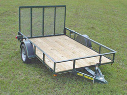 Single Axle Utility Side Rails