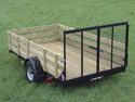 Single Axle Flatbed Utility