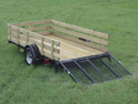 Single Axle Flatbed Utility