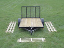 Single Axle Flatbed Utility