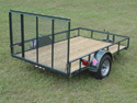 Single Axle Utility Side Rails