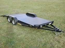 Car Hauler Steel Floor
