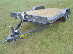 Car Hauler, Tilt Bed, 102 Inch Wide, Johnson Trailer Sales ... calico trailers wiring diagram 