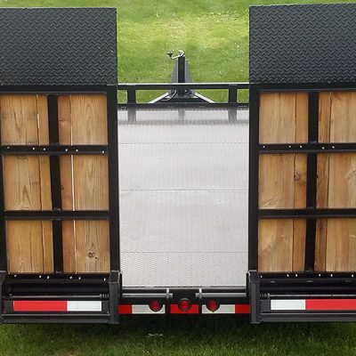 5 Ton Low Angle Tilt Bed Trailer