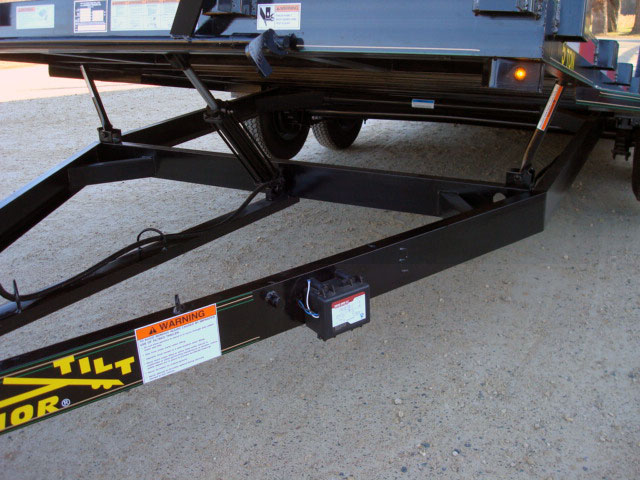 5 Ton Car & Equipment Tilt Bed Trailer - Johnson Trailer Co.