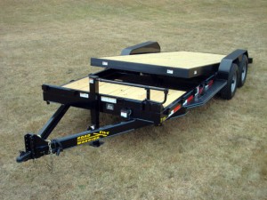 7 Ton Equipment Tilt Bed Trailer