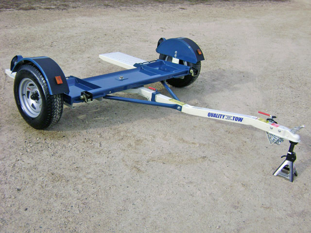 How To Use a Folding Car Tow Dolly - Stow N Go - Folds For easy storage