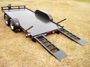 5 Ton Low Angle Tilt Bed Trailer