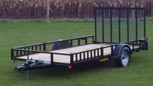 Single Axle Trailer with ATV PAckage