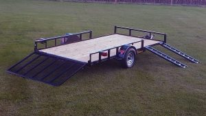 Single Axle Trailer with ATV PAckage