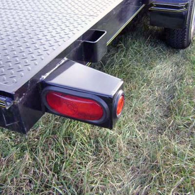 Steel Floor Car Hauler Trailer