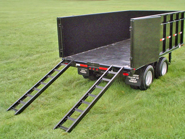 Heavy Gooseneck Hydraulic Dump Trailer - Johnson Trailer Co.