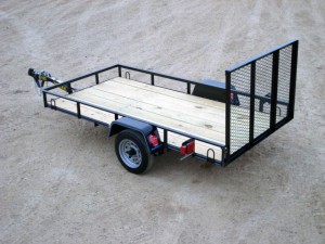 Mini-Single Axle Utility Trailer