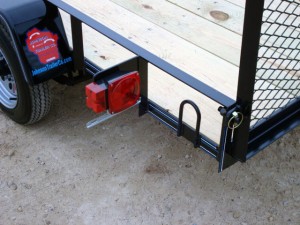 Mini-Single Axle Utility Trailer