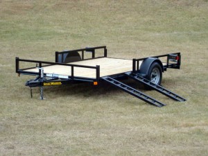 Single Axle Utility Trailer w/ ATV Pkg