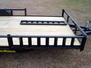 Single Axle Utility Trailer w/ ATV Pkg