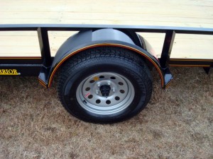 Single Axle Utility Trailer w/ ATV Pkg