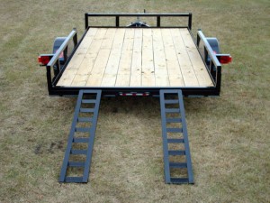 Single Axle Utility Trailer w/ ATV Pkg