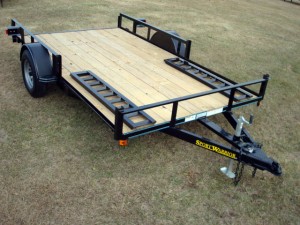 Single Axle Utility Trailer w/ ATV Pkg