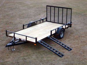 Single Axle Utility Trailer w/ ATV Pkg