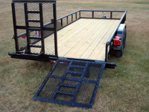 Tandem Axle Utility Trailer