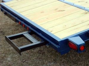 Wood Floor Car Hauler Trailer