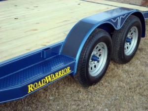 Wood Floor Car Hauler Trailer