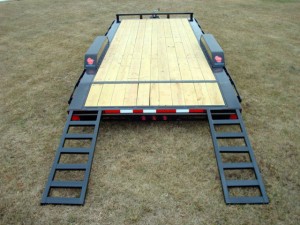 102 Inch Wide Car Hauler Trailer Option