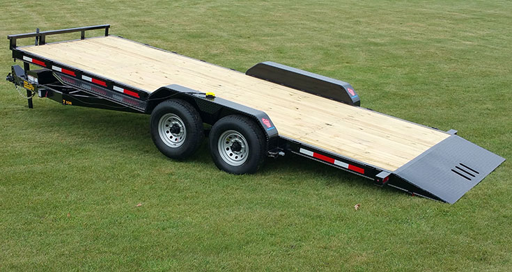 7 Ton Full Tilt Equipment Trailer