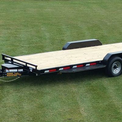 7 Ton Equipment Full Bed Tilt Trailer