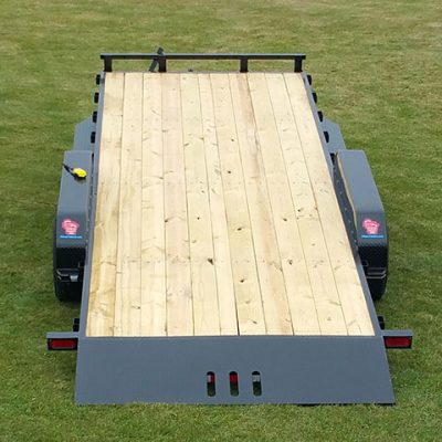 7 Ton Equipment Full Bed Tilt Trailer