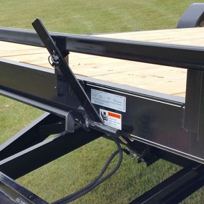 7 Ton Equipment Full Bed Tilt Trailer