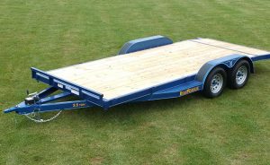 Car Hauler Trailer with Wood Floor