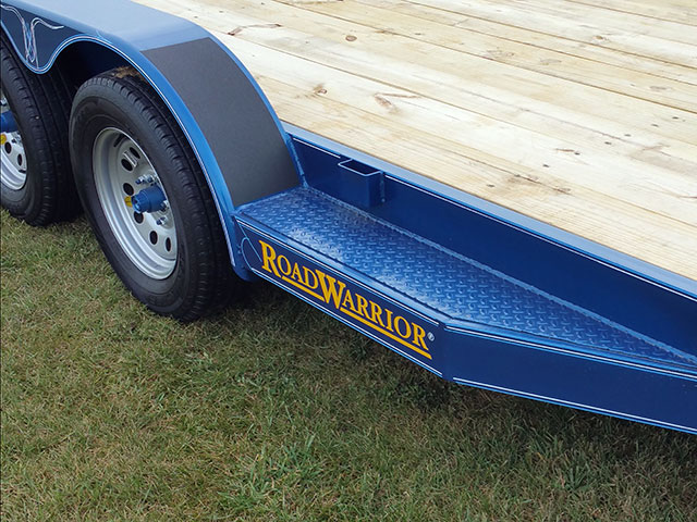 Wood Floor Car Hauler Trailer - Johnson Trailer Co. bulldog car wiring diagrams 