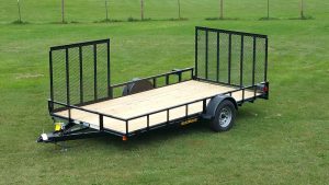 Utility Trailer with Side Ramp