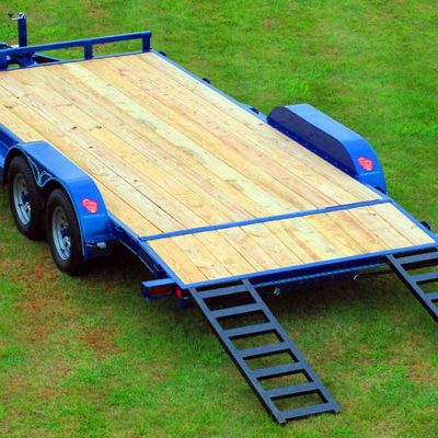 Wood Floor Car Hauler Trailer