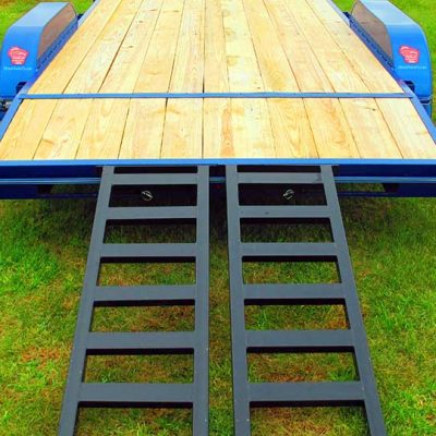 Wood Floor Car Hauler Trailer