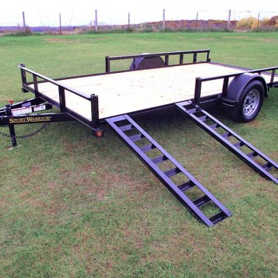 Single Axle Utility Trailer w/ ATV Pkg