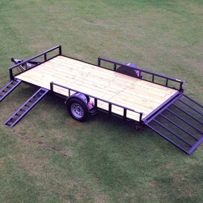 Single Axle Utility Trailer w/ ATV Pkg